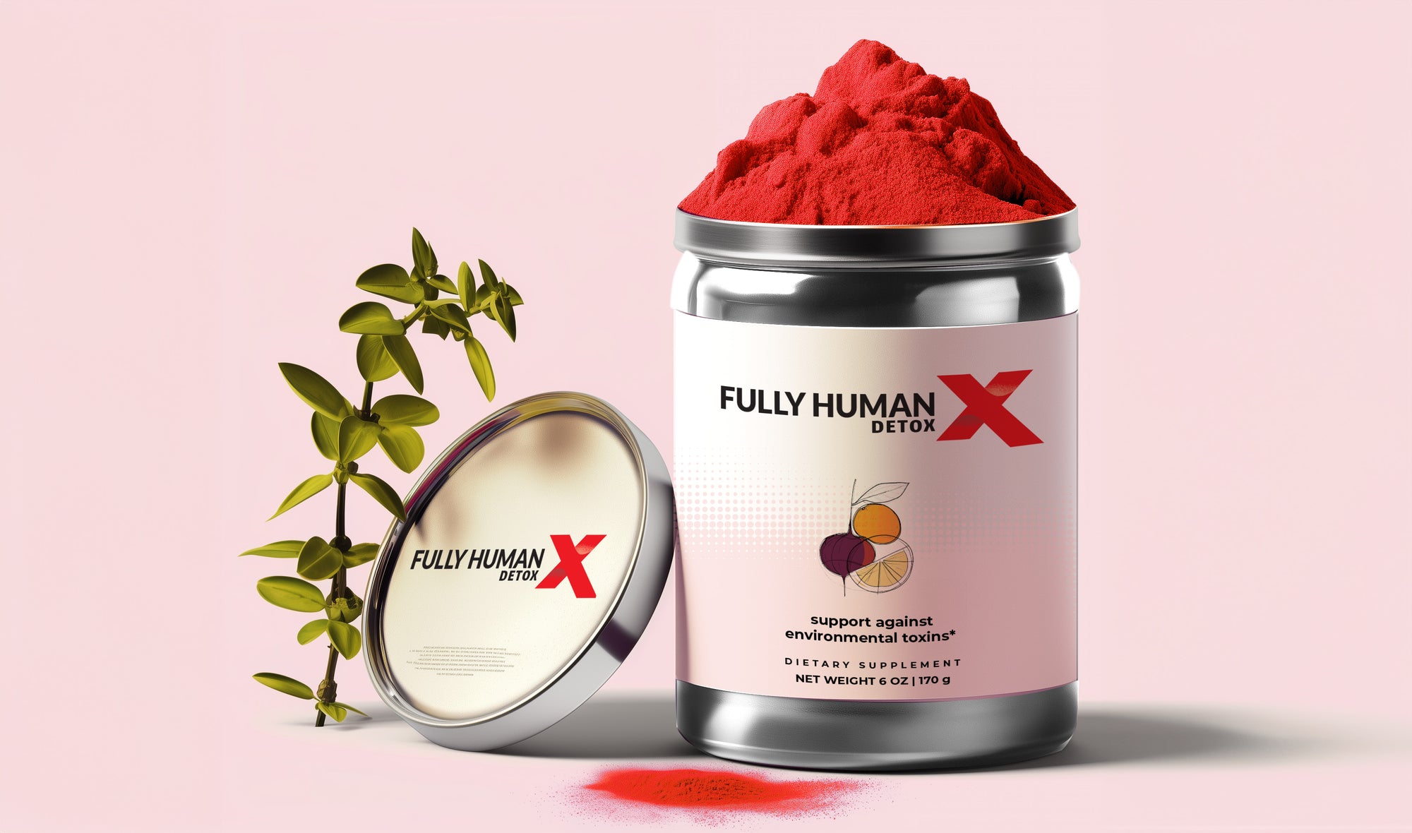 Fully Human X: Naturally Reduce the Harmful Impact of Microplastics and Heavy Metals